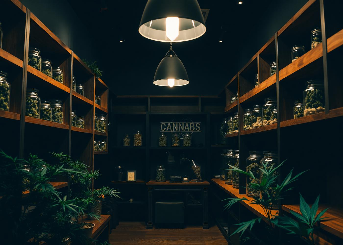 Canna Roots store interior